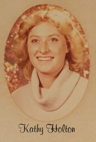 Beta Omega Chapter Composite Detail, Kathy Holton, 1979-1980