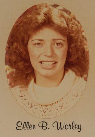Beta Omega Chapter Composite Detail, Ellen B. Worley, 1979-1980