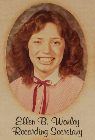 Beta Omega Chapter Composite Detail, Ellen B. Worley, 1980-1981