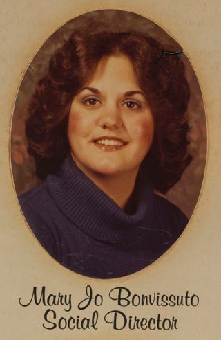Beta Omega Chapter Composite Detail, Mary Jo Bonvissuto, 1980-1981