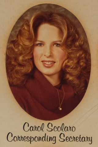 Beta Omega Chapter Composite Detail, Carol Scolaro, 1980-1981