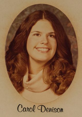 Beta Omega Chapter Composite Detail, Carol Denison, 1980-1981