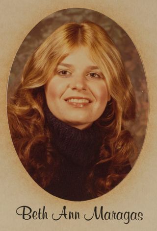 Beta Omega Chapter Composite Detail, Beth Ann Maragas, 1980-1981