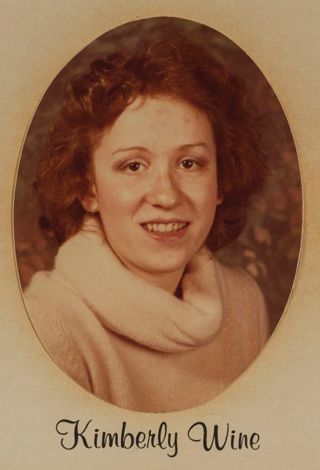 Beta Omega Chapter Composite Detail, Kimberly Wine, 1980-1981