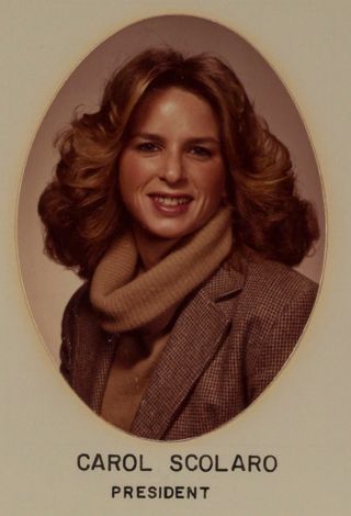 Beta Omega Chapter Composite Detail, Carol Scolaro, 1981-1982