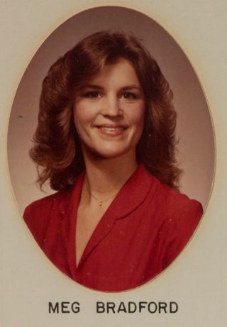 Beta Omega Chapter Composite Detail, Meg Bradford, 1981-1982