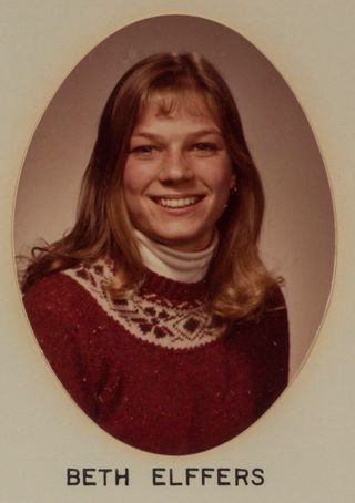 Beta Omega Chapter Composite Detail, Beth Elffers, 1981-1982