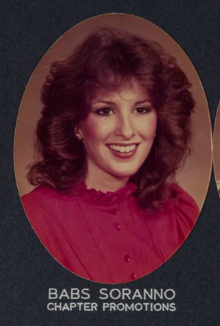 Beta Omega Chapter Composite Detail, Babs Soranno, 1982-1983