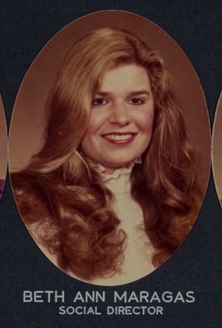 Beta Omega Chapter Composite Detail, Beth Ann Maragas, 1982-1983
