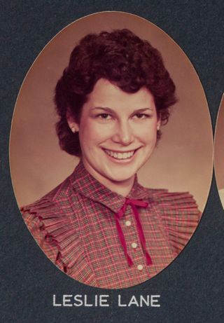 Beta Omega Chapter Composite Detail, Leslie Lane, 1982-1983
