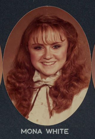 Beta Omega Chapter Composite Detail, Mona White, 1982-1983