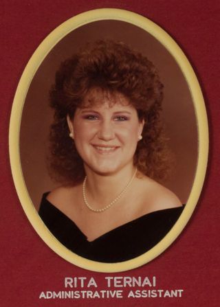 Beta Omega Chapter Composite Detail, Rita Ternai, 1983-1984