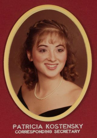 Beta Omega Chapter Composite Detail, Patricia Kostensky, 1983-1984