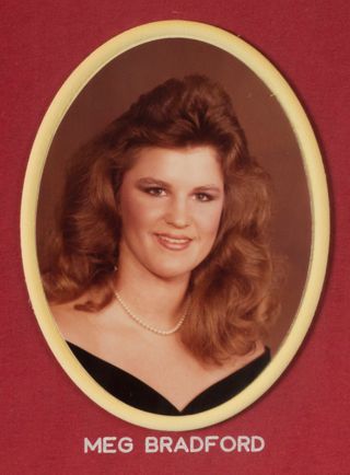 Beta Omega Chapter Composite Detail, Meg Bradford, 1983-1984