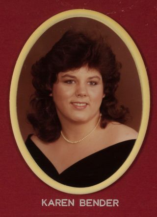 Beta Omega Chapter Composite Detail, Karen Bender, 1983-1984