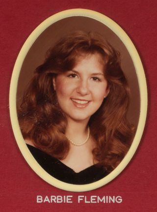 Beta Omega Chapter Composite Detail, Barbie Fleming, 1983-1984