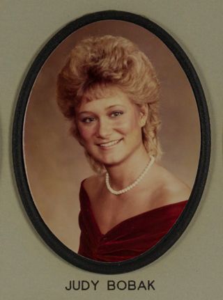 Beta Omega Chapter Composite Detail, Judy Bobak, 1984-1985