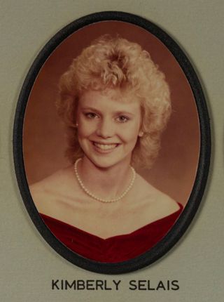 Beta Omega Chapter Composite Detail, Kimberly Selais, 1984-1985