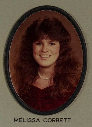 Beta Omega Chapter Composite Detail, Melissa Corbett, 1984-1985