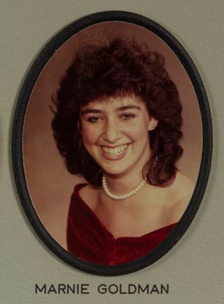 Beta Omega Chapter Composite Detail, Marnie Goldman, 1984-1985