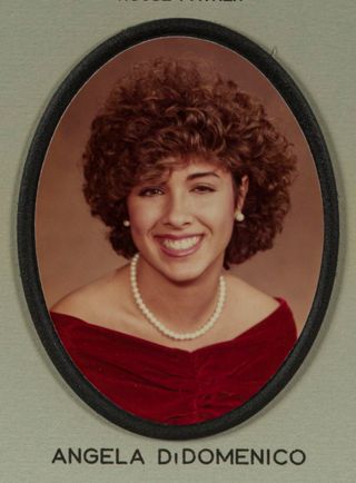 Beta Omega Chapter Composite Detail, Angela DiDomenico, 1984-1985