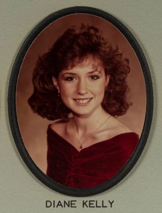 Beta Omega Chapter Composite Detail, Diane Kelly, 1984-1985