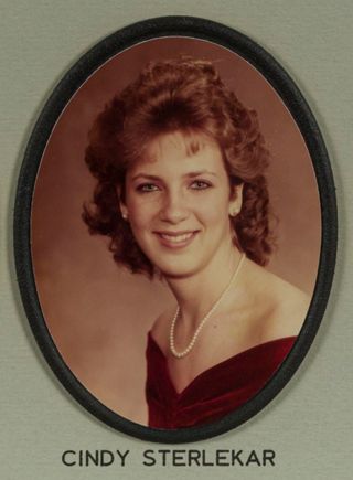 Beta Omega Chapter Composite Detail, Cindy Sterlekar, 1984-1985