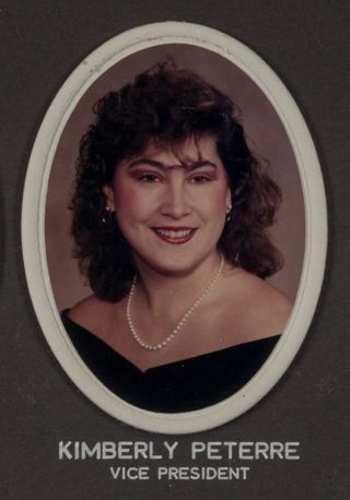 Beta Omega Chapter Composite Detail, Kimberly Peterre, 1985-1986