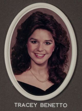 Beta Omega Chapter Composite Detail, Tracey Benetto, 1985-1986