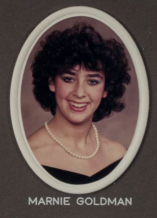 Beta Omega Chapter Composite Detail, Marnie Goldman, 1985-1986