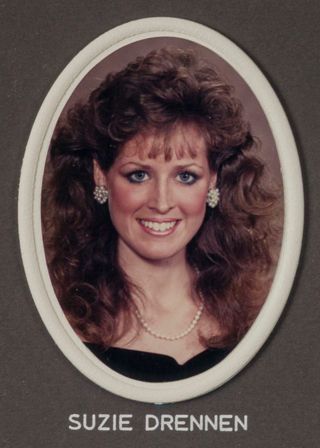 Beta Omega Chapter Composite Detail, Suzie Drennen, 1985-1986