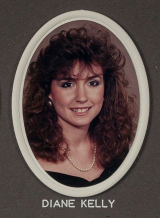 Beta Omega Chapter Composite Detail, Diane Kelly, 1985-1986