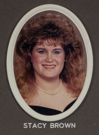 Beta Omega Chapter Composite Detail, Stacy Brown, 1985-1986