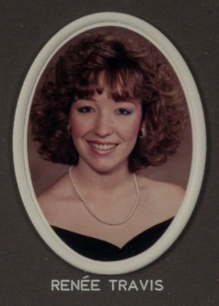 Beta Omega Chapter Composite Detail, Ren&eacute;e Travis, 1985-1986