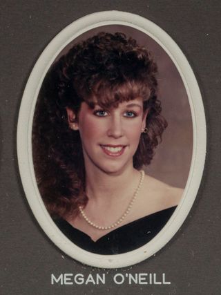 Beta Omega Chapter Composite Detail, Megan O'Neill, 1985-1986
