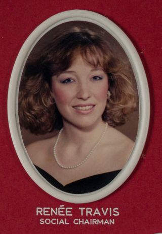 Beta Omega Chapter Composite Detail, Ren&eacute;e Travis, 1986-1987