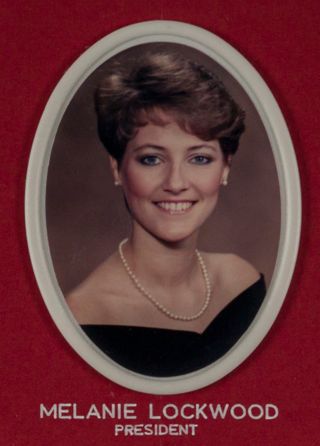 Beta Omega Chapter Composite Detail, Melanie Lockwood, 1986-1987