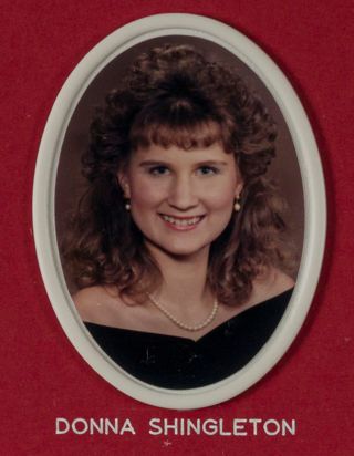 Beta Omega Chapter Composite Detail, Donna Shingleton, 1986-1987