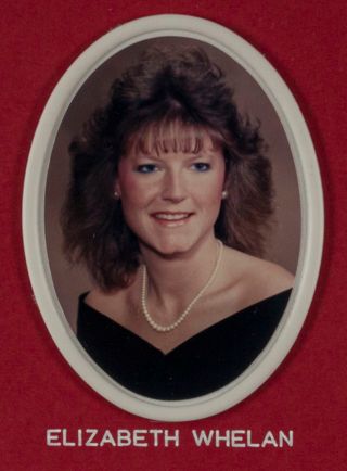 Beta Omega Chapter Composite Detail, Elizabeth Whelan, 1986-1987