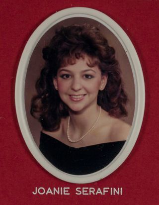 Beta Omega Chapter Composite Detail, Joanie Serafini, 1986-1987