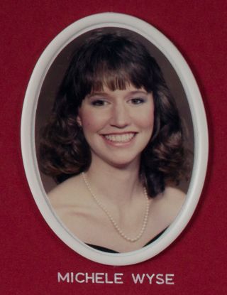 Beta Omega Chapter Composite Detail, Michele Wyse, 1986-1987