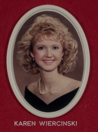 Beta Omega Chapter Composite Detail, Karen Wiercinski, 1986-1987