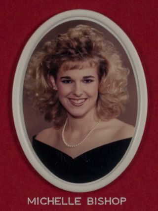 Beta Omega Chapter Composite Detail, Michelle Bishop, 1986-1987