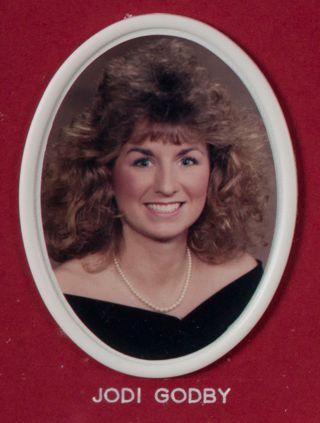 Beta Omega Chapter Composite Detail, Jodi Godby, 1986-1987