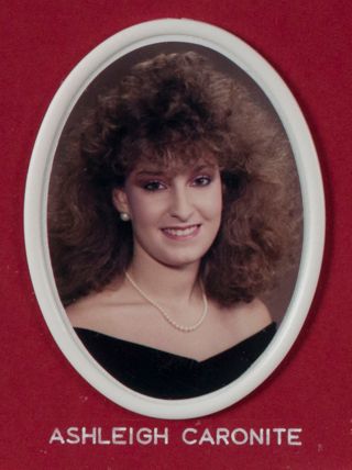 Beta Omega Chapter Composite Detail, Ashleigh Caronite, 1986-1987