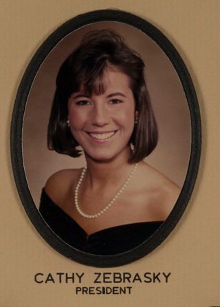 Beta Omega Chapter Composite Detail, Cathy Zebrasky, 1987-1988