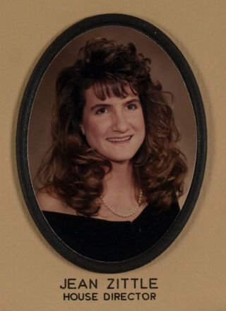 Beta Omega Chapter Composite Detail, Jean Zittle, 1987-1988