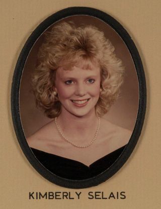 Beta Omega Chapter Composite Detail, Kimberly Selais, 1987-1988