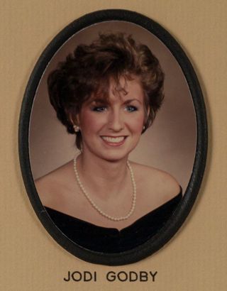 Beta Omega Chapter Composite Detail, Jodi Godby, 1987-1988