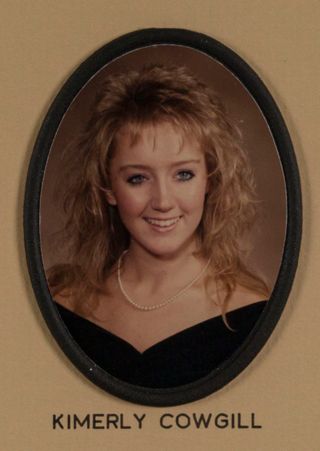 Beta Omega Chapter Composite Detail, Kimerly Cowgill, 1987-1988